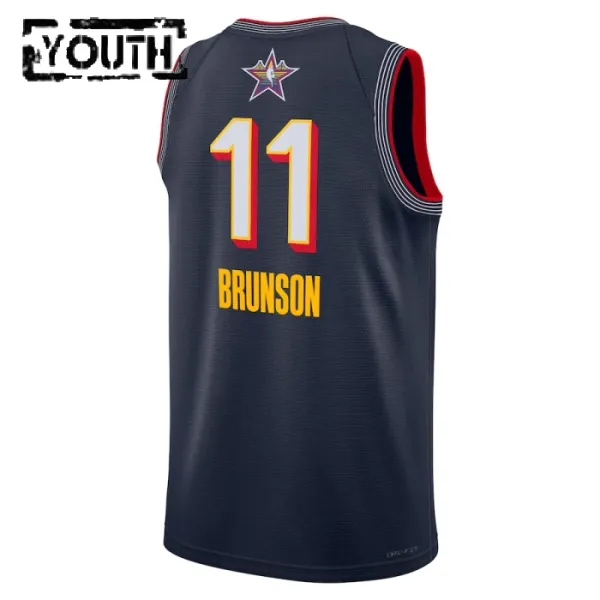 Maillot Enfant Jalen Brunson All Star 2025 Navy Swingman