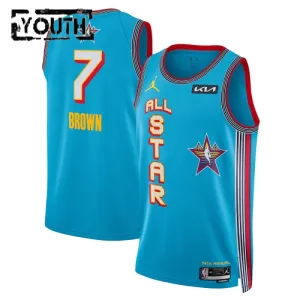 Maillot Enfant Jaylen Brown All Star 2025 Bleu Swingman