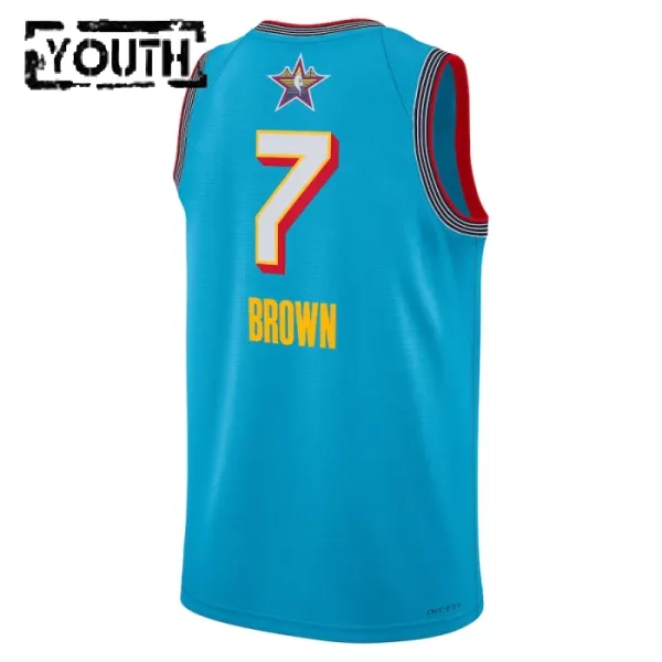 Maillot Enfant Jaylen Brown All Star 2025 Bleu Swingman