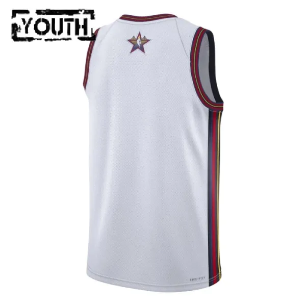 Maillot Enfant Personnalisé All Star 2025 Blanc Swingman