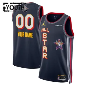 Maillot Enfant Personnalisé All Star 2025 Navy Swingman