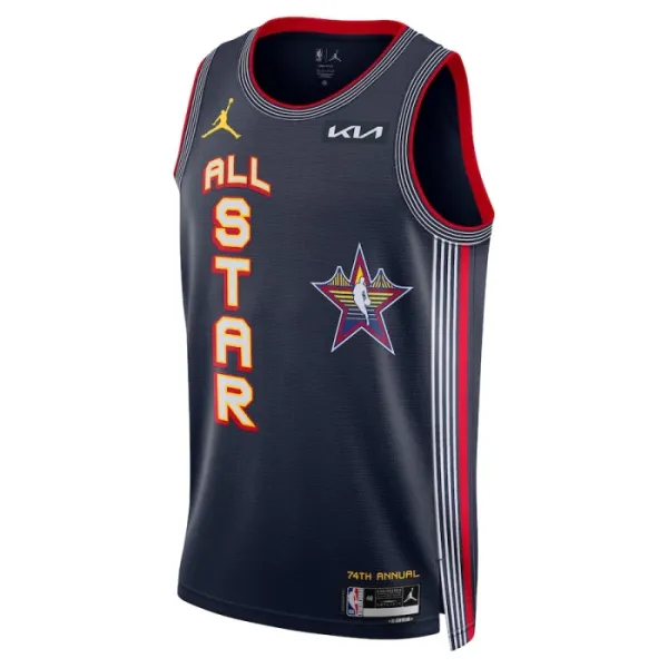 Maillot Homme Anthony Edwards All Star 2025 Navy Swingman