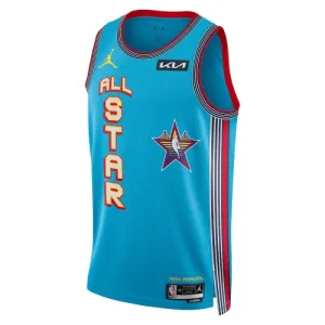 Maillot Homme Jaylen Brown All Star 2025 Bleu Swingman