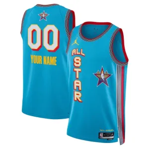 Maillot Homme Personnalisé All Star 2025 Bleu Swingman