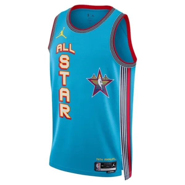 Maillot Homme Personnalisé All Star 2025 Bleu Swingman