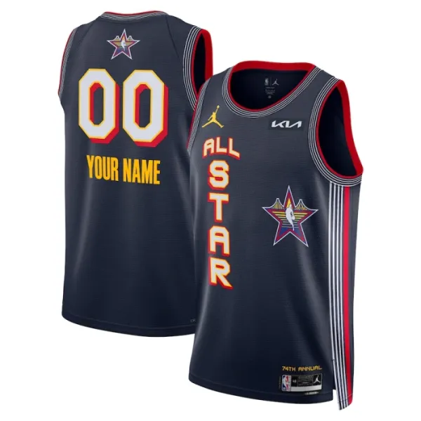 Maillot Homme Personnalisé All Star 2025 Navy Swingman