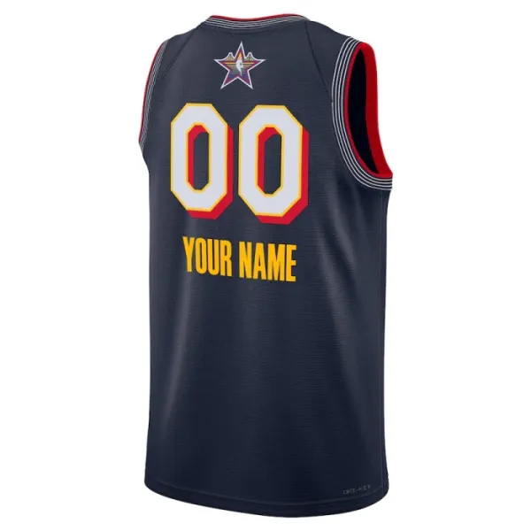 Maillot Homme Personnalisé All Star 2025 Navy Swingman