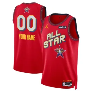 Maillot Homme Personnalisé All Star 2025 Rouge Swingman