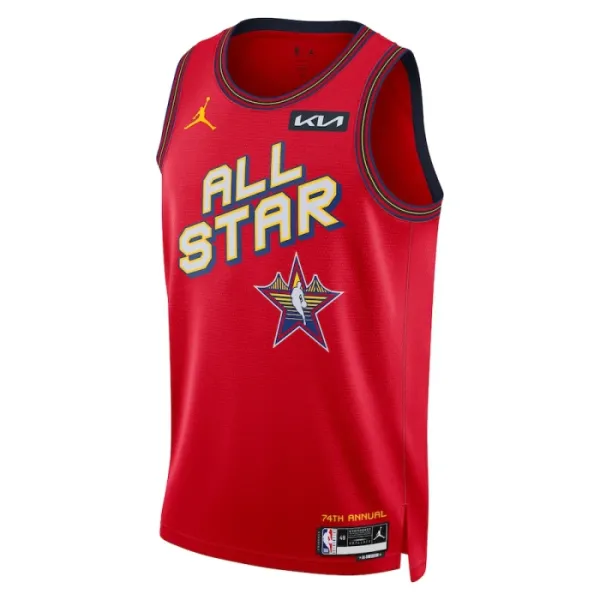 Maillot Homme Shai Gilgeous Alexander All Star 2025 Rouge Swingman