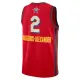 Maillot Homme Shai Gilgeous Alexander All Star 2025 Rouge Swingman