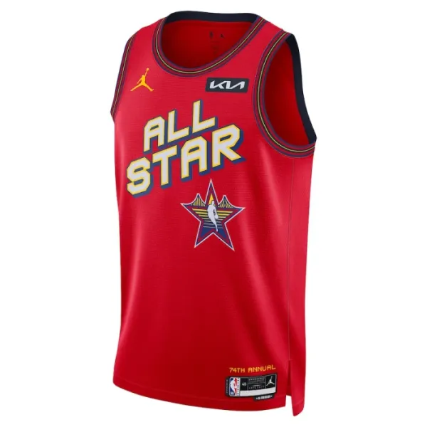 Maillot Homme Victor Wembanyama All Star 2025 Rouge Swingman