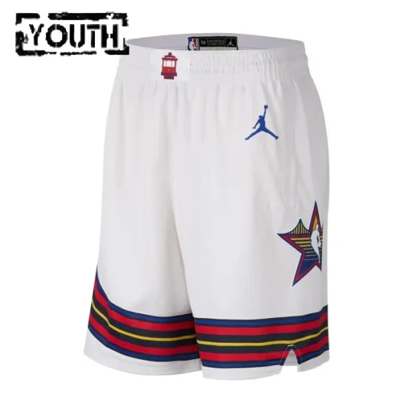 Short Enfant All Star 2025 Blanc Swingman