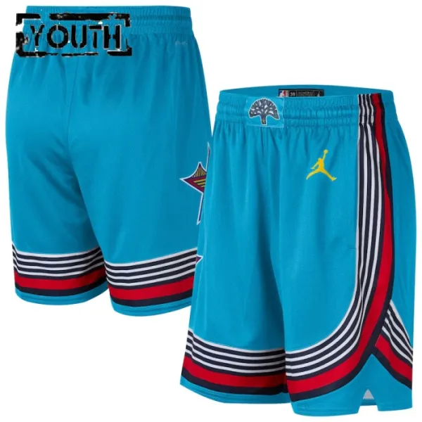 Short Enfant All Star 2025 Bleu Swingman