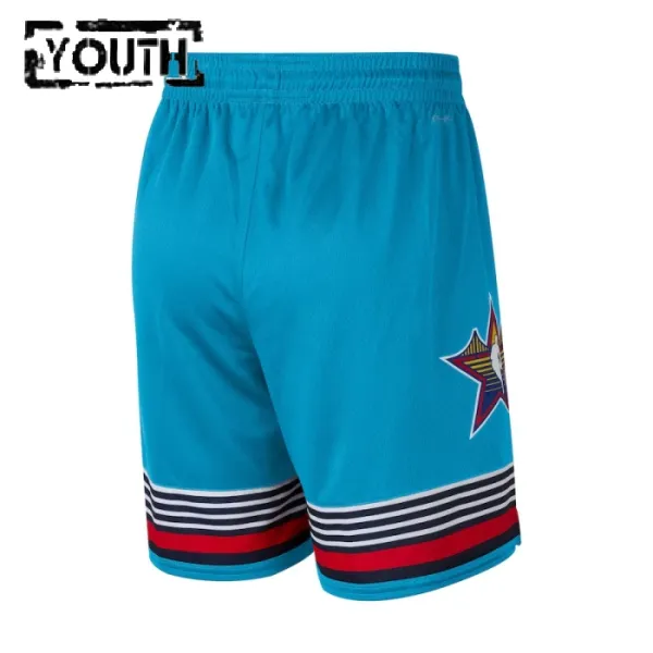 Short Enfant All Star 2025 Bleu Swingman