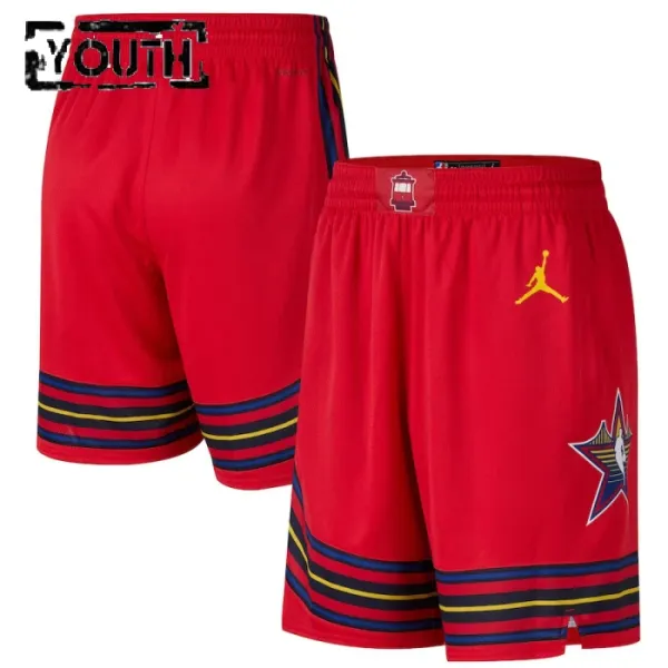 Short Enfant All Star 2025 Rouge Swingman