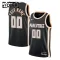 Maillot Enfant Atlanta Hawks Personnalisé City Edition 2025-26 Noir Swingman