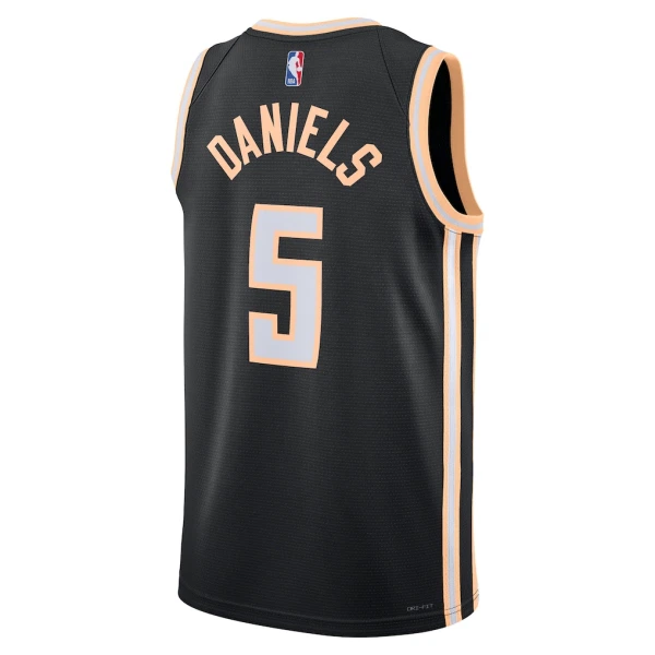 Maillot Homme Atlanta Hawks Dyson Daniels City Edition 2025-26 Noir Swingman