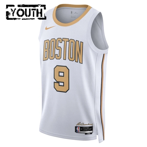 Maillot Enfant Boston Celtics Derrick White City Edition 2025-26 Blanc Swingman