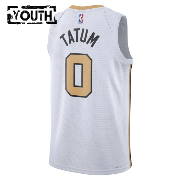 Maillot Enfant Boston Celtics Tatum City Edition 2025-26 Blanc Swingman