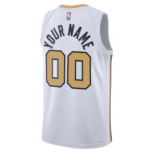 Maillot Homme Boston Celtics Personnalisé City Edition 2025-26 Blanc Swingman