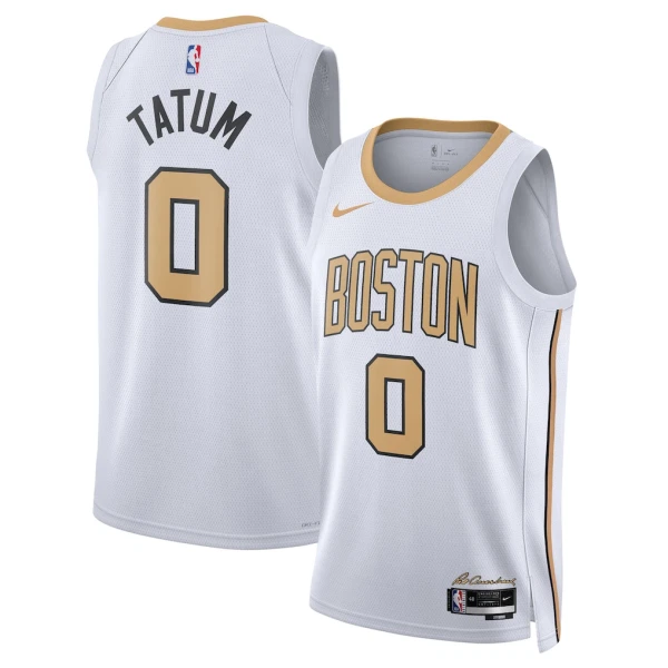 Maillot Homme Boston Celtics Tatum City Edition 2025-26 Blanc Swingman