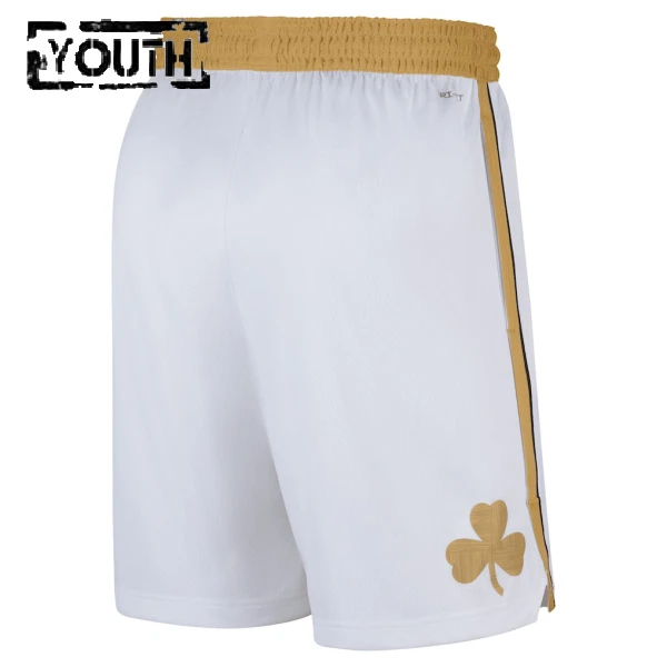 Short Enfant Boston Celtics City Edition 2025-26 Blanc Swingman