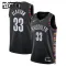 Maillot Enfant Brooklyn Nets Nic Claxton City Edition 2025-26 Noir Swingman