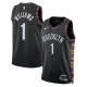 Maillot Homme Brooklyn Nets Ziaire Williams City Edition 2025-26 Noir Swingman