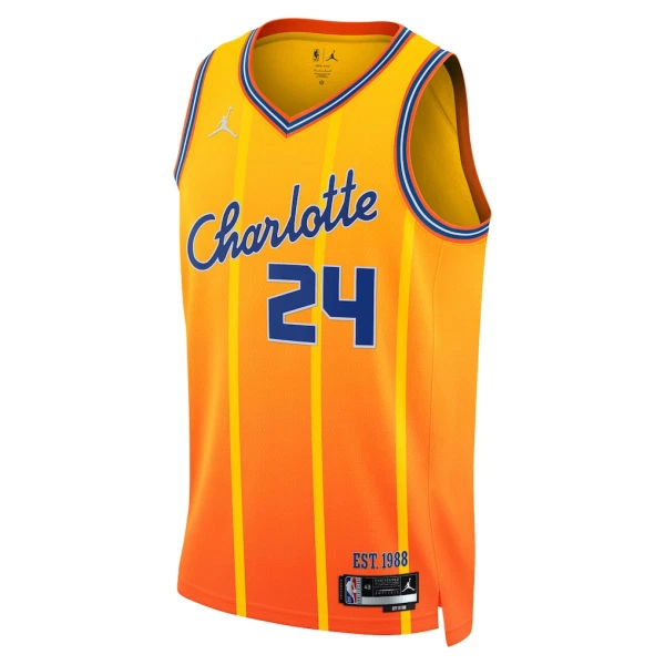 Maillot Homme Charlotte Hornets Brandon Miller City Edition 2025-26 Swingman