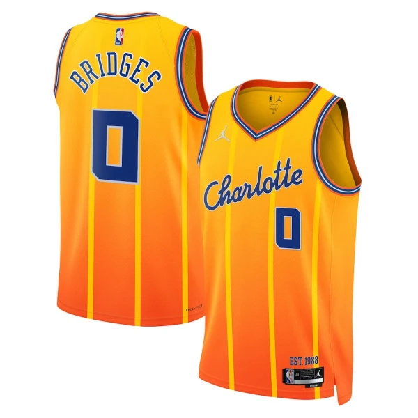 Maillot Homme Charlotte Hornets Miles Bridges City Edition 2025-26 Swingman