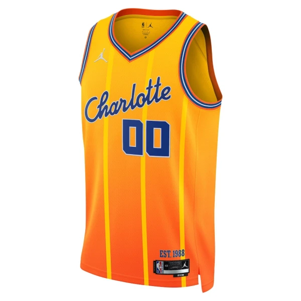 Maillot Homme Charlotte Hornets Personnalisé City Edition 2025-26 Swingman