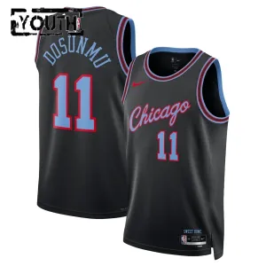 Maillot Enfant Chicago Bulls Ayo Dosunmu City Edition 2025-26 Noir Swingman