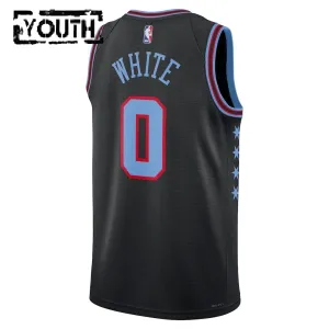 Maillot Enfant Chicago Bulls Coby Black City Edition 2025-26 Noir Swingman
