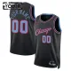 Maillot Enfant Chicago Bulls Personnalisé City Edition 2025-26 Noir Swingman