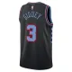 Maillot Homme Chicago Bulls Josh Giddey City Edition 2025-26 Noir Swingman