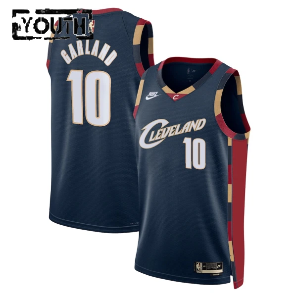 Maillot Enfant Cleveland Cavaliers Darius Garland Classic Edition 2025-26 Navy Swingman
