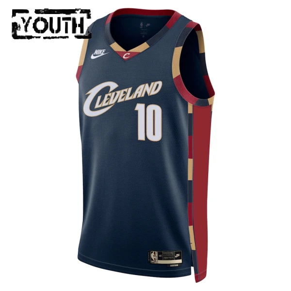 Maillot Enfant Cleveland Cavaliers Darius Garland Classic Edition 2025-26 Navy Swingman