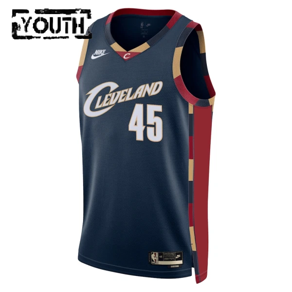 Maillot Enfant Cleveland Cavaliers Donovan Mitchell Classic Edition 2025-26 Navy Swingman