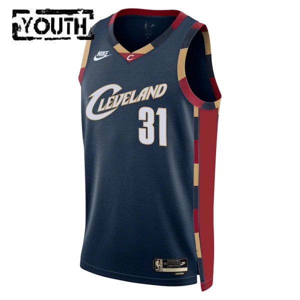 Maillot Enfant Cleveland Cavaliers Jarrett Allen Classic Edition 2025-26 Navy Swingman