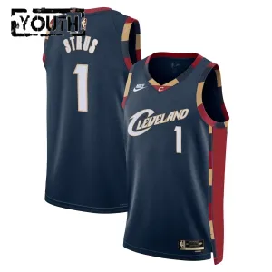 Maillot Enfant Cleveland Cavaliers Max Strus Classic Edition 2025-26 Navy Swingman