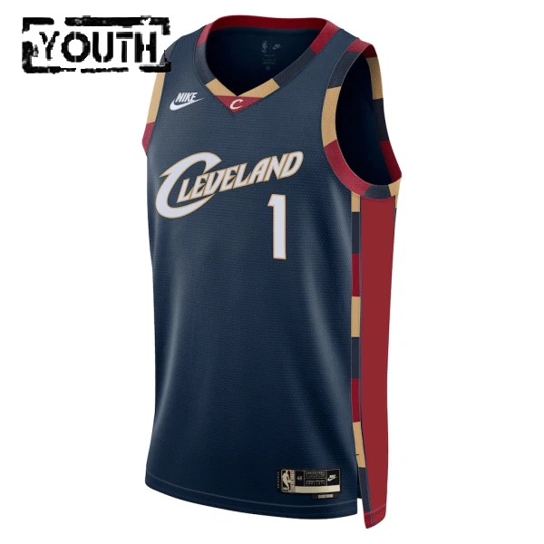 Maillot Enfant Cleveland Cavaliers Max Strus Classic Edition 2025-26 Navy Swingman