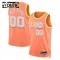 Maillot Enfant Cleveland Cavaliers Personnalisé City Edition 2025-26 Orange Swingman