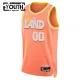 Maillot Enfant Cleveland Cavaliers Personnalisé City Edition 2025-26 Orange Swingman