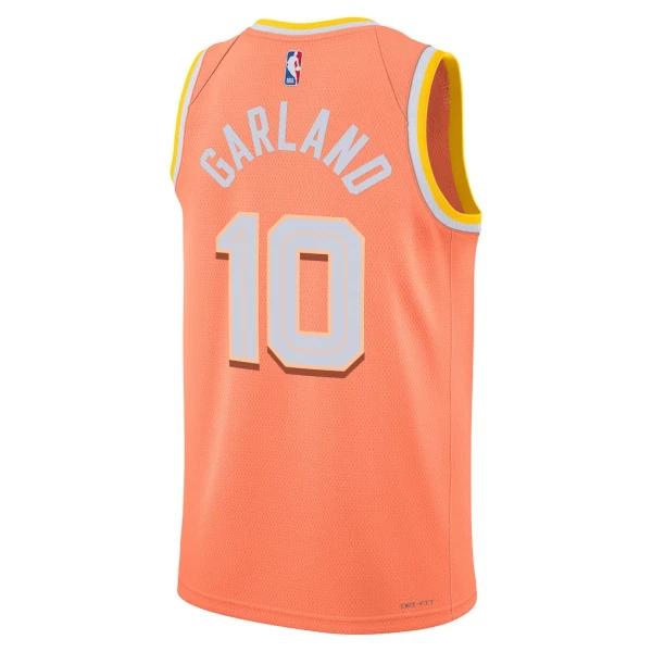 Maillot Homme Cleveland Cavaliers Darius Garland City Edition 2025-26 Orange Swingman