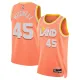 Maillot Homme Cleveland Cavaliers Donovan Mitchell City Edition 2025-26 Orange Swingman