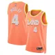 Maillot Homme Cleveland Cavaliers Evan Mobley City Edition 2025-26 Orange Swingman