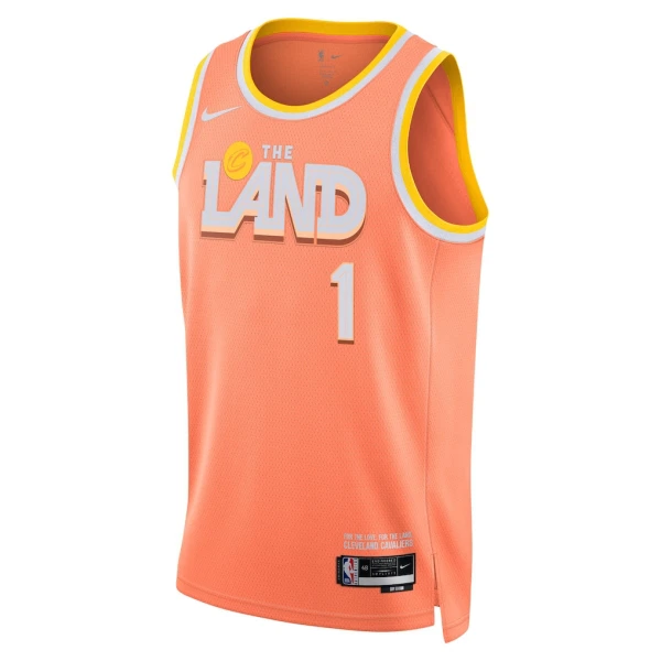 Maillot Homme Cleveland Cavaliers Max Strus City Edition 2025-26 Orange Swingman