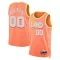 Maillot Homme Cleveland Cavaliers Personnalisé City Edition 2025-26 Orange Swingman