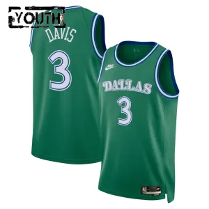 Maillot Enfant Dallas Mavericks Anthony Davis Classic Edition 2025-26 Vert Swingman