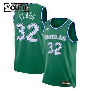 Maillot Enfant Dallas Mavericks Cooper Flagg Classic Edition 2025-26 Vert Swingman